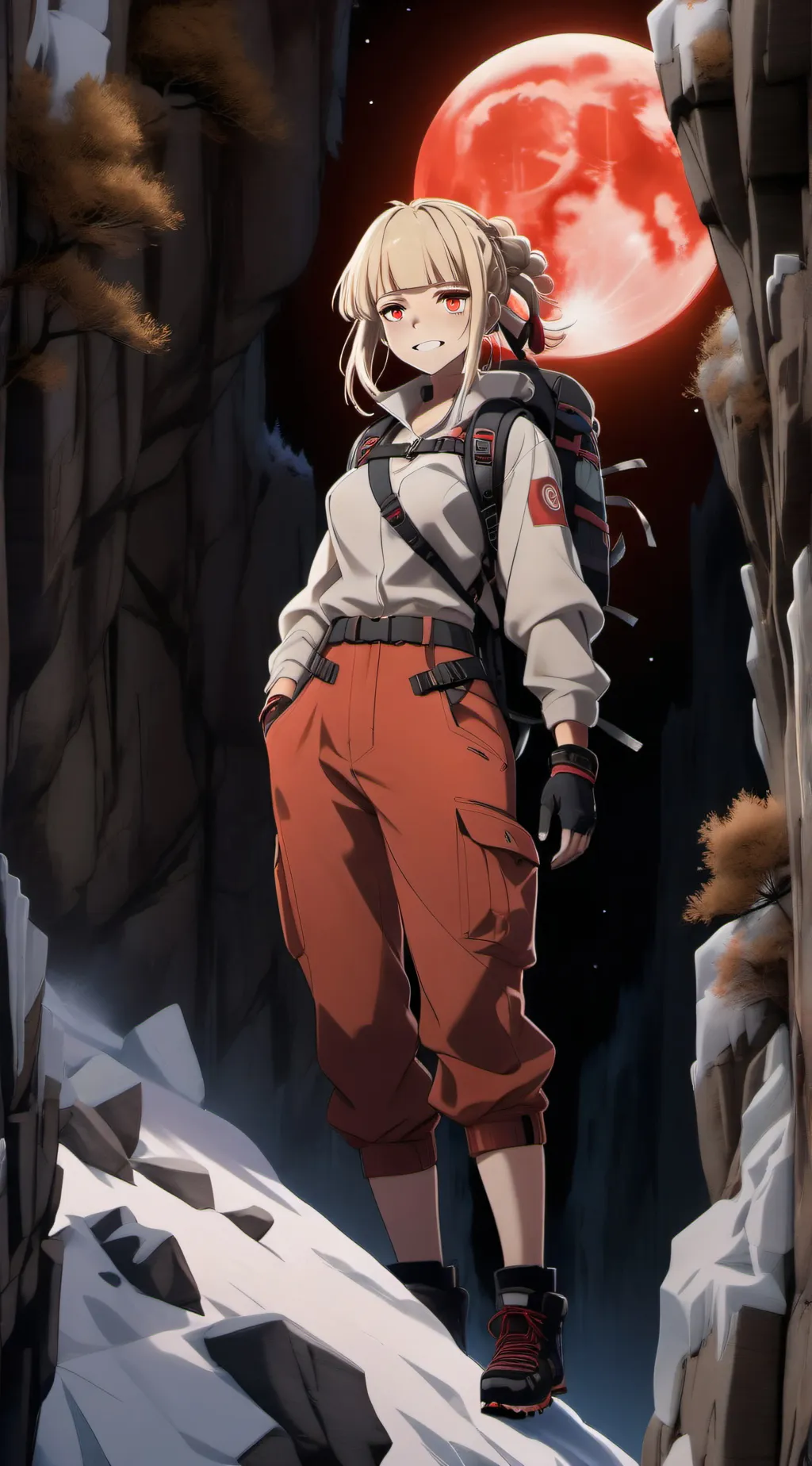 ai character: himiko toga background