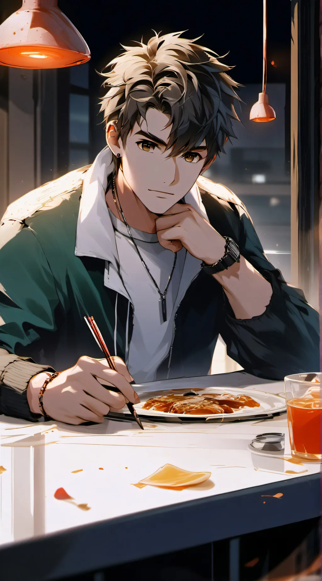 ai character: liam background