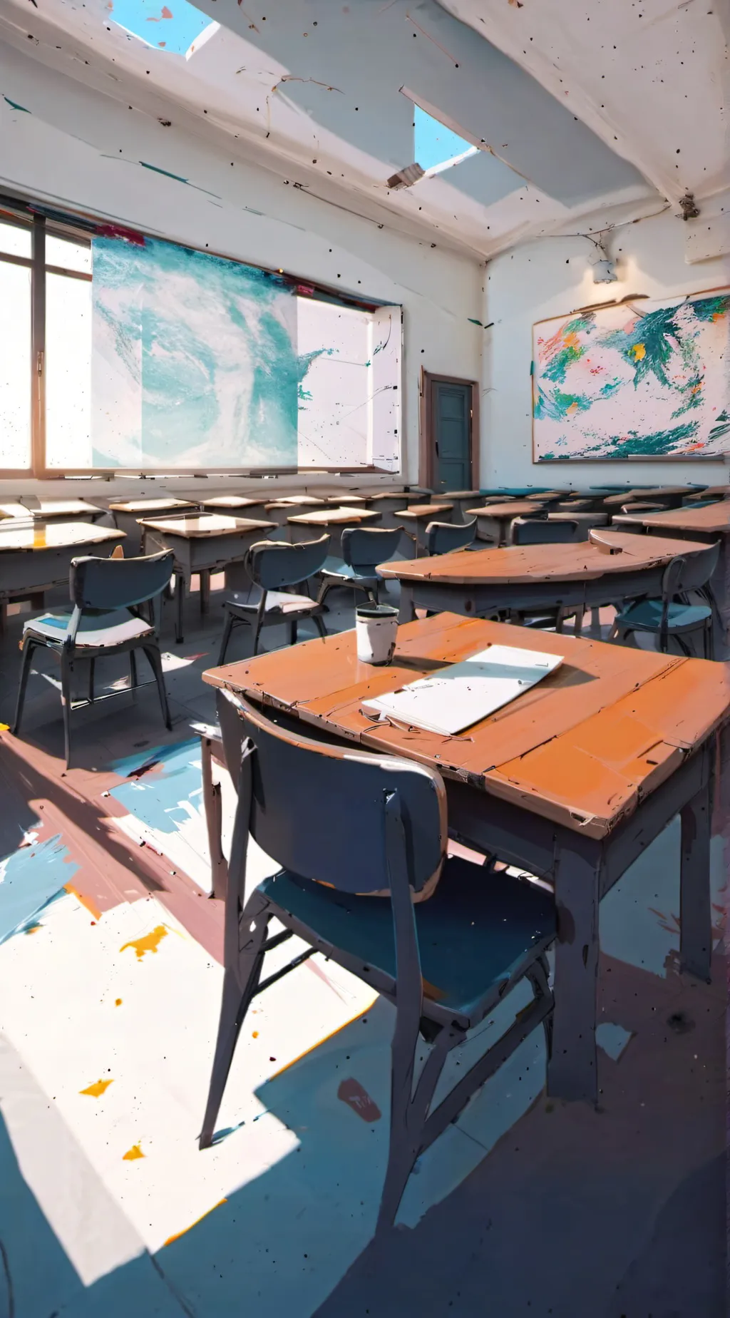 ai character: DOGGY MHAAAAAAA background