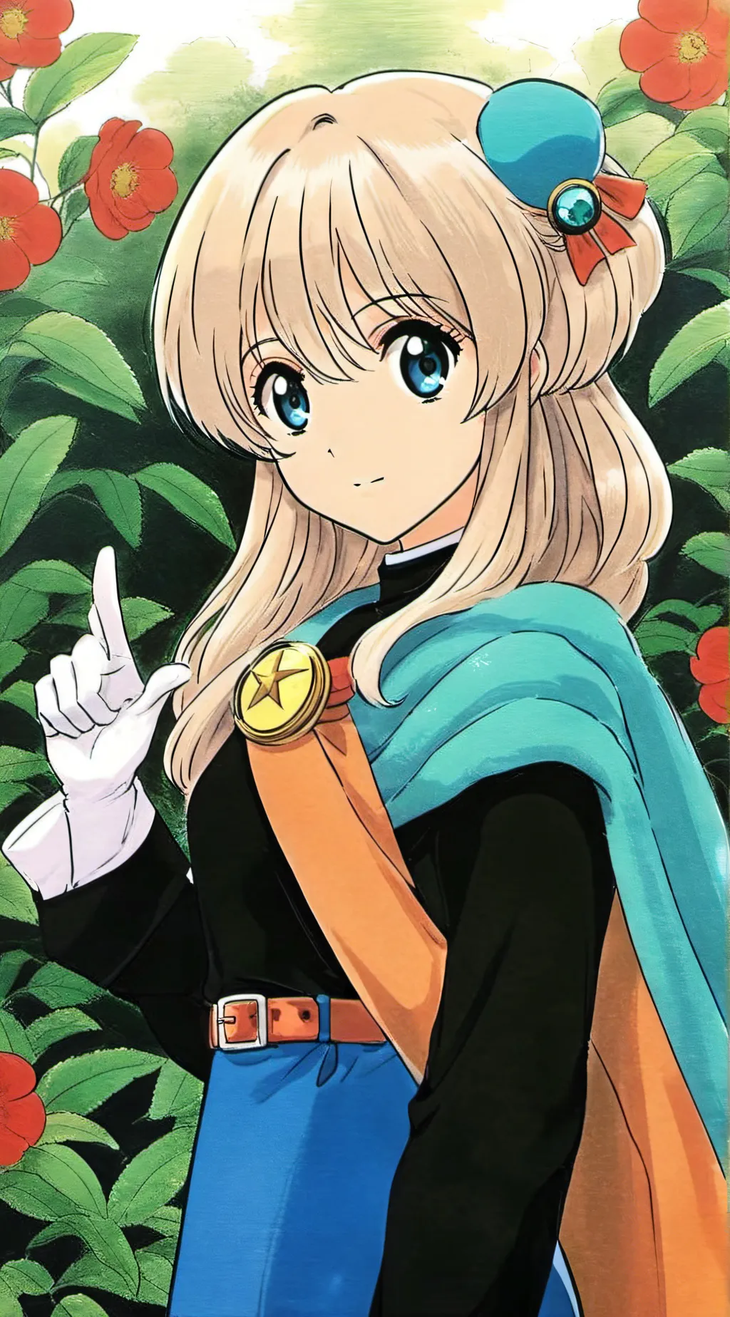 ai character: Aria background