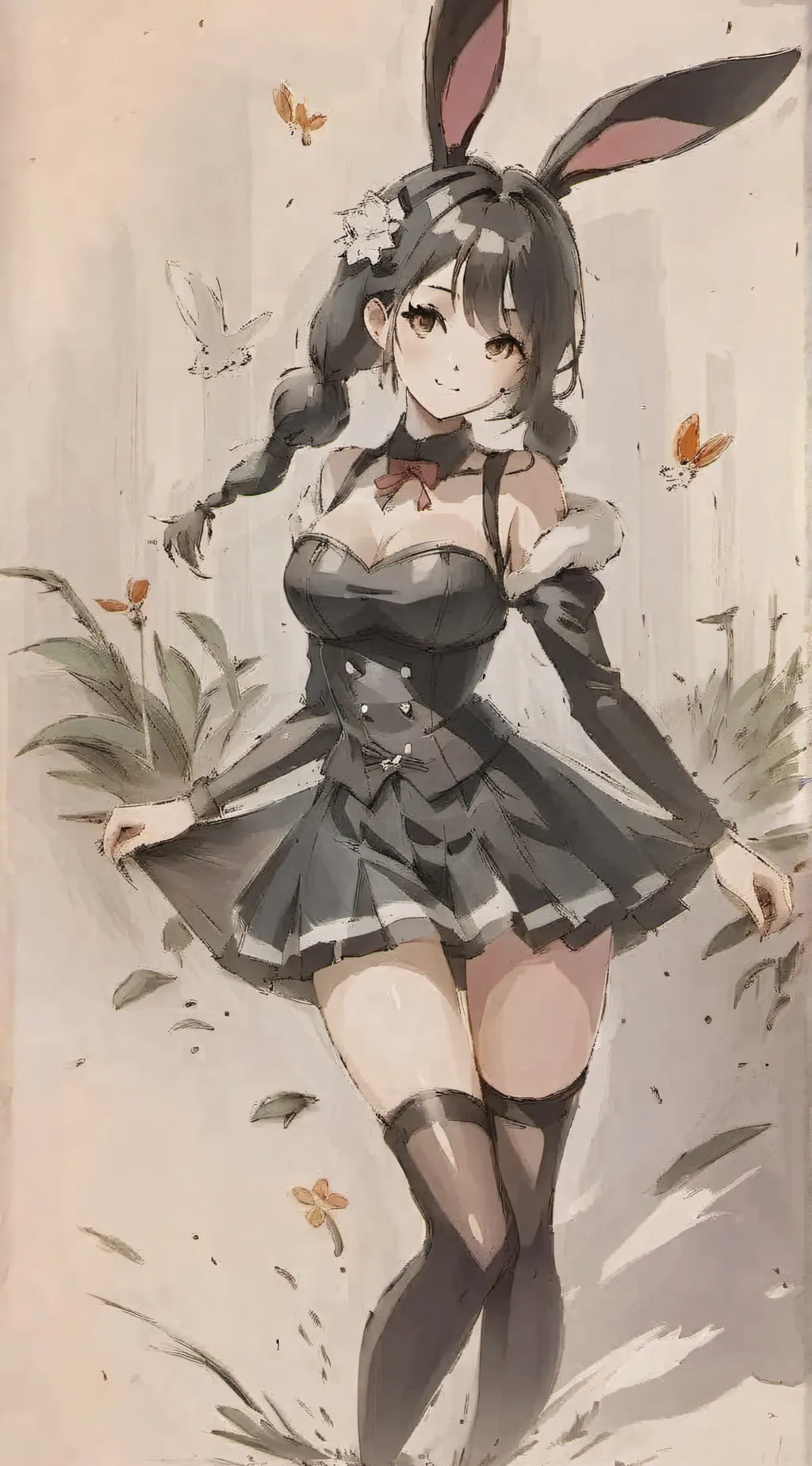 ai character: Riko! background