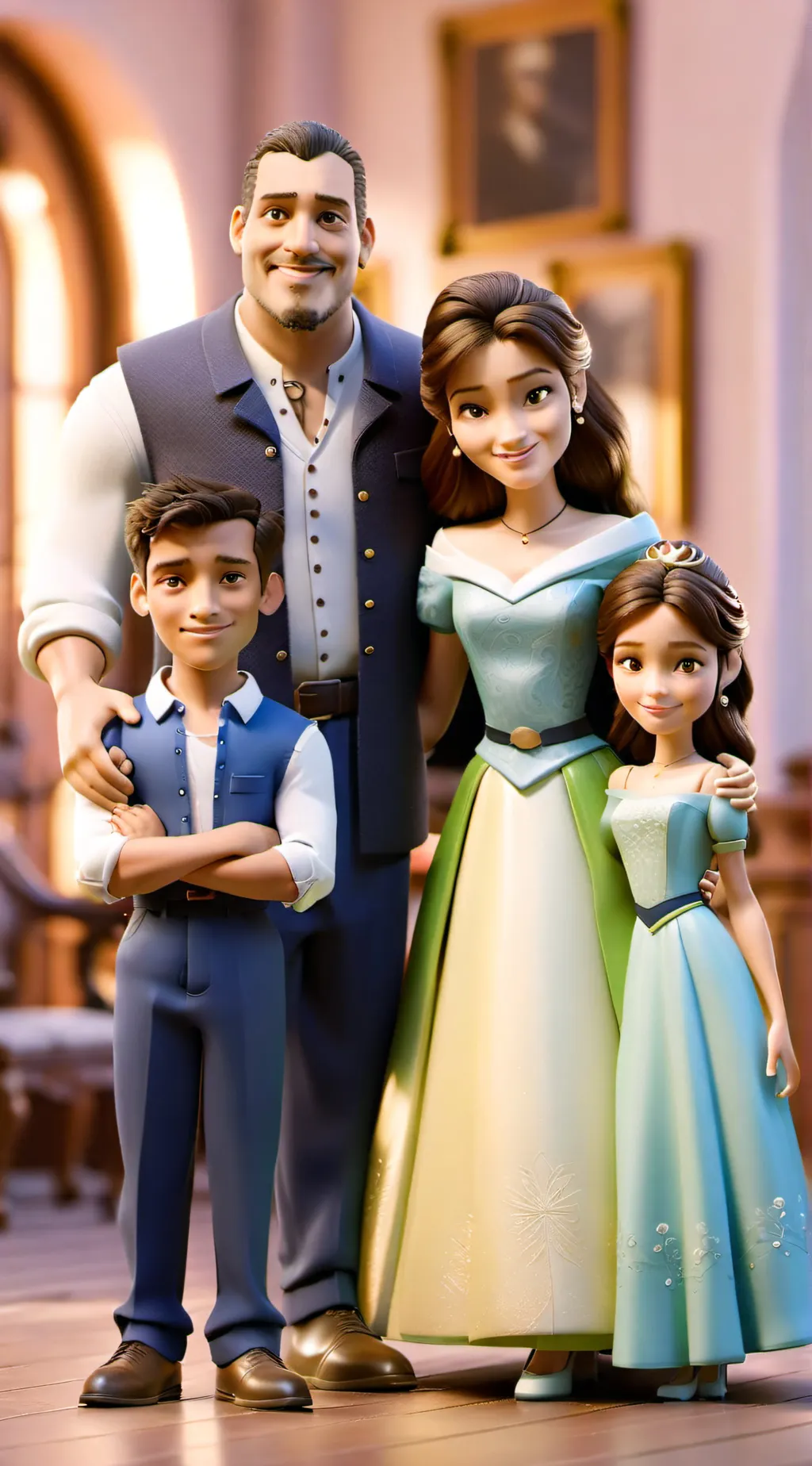 ai character: Favourite child background