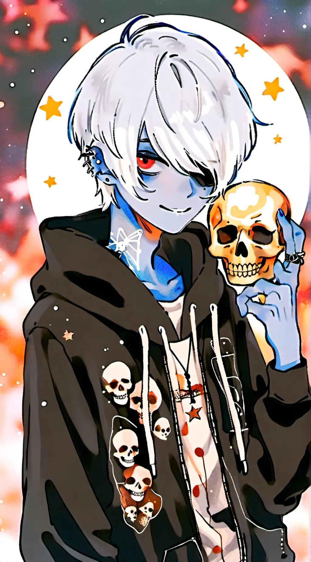 ai character: Karm Stri background