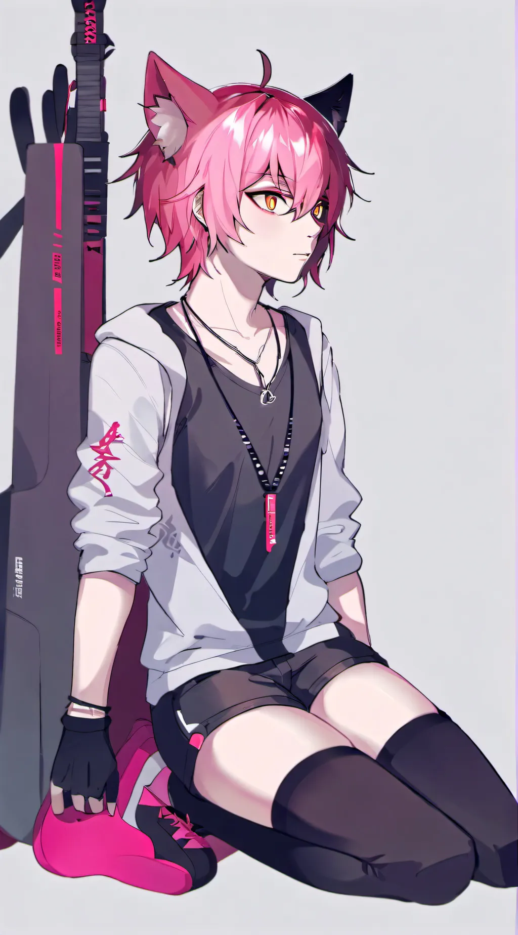 ai character: Kiribaku background