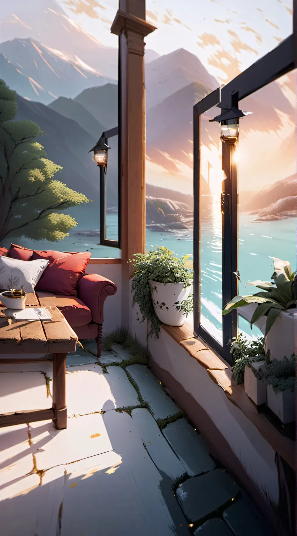 ai character: Mha in your house! background