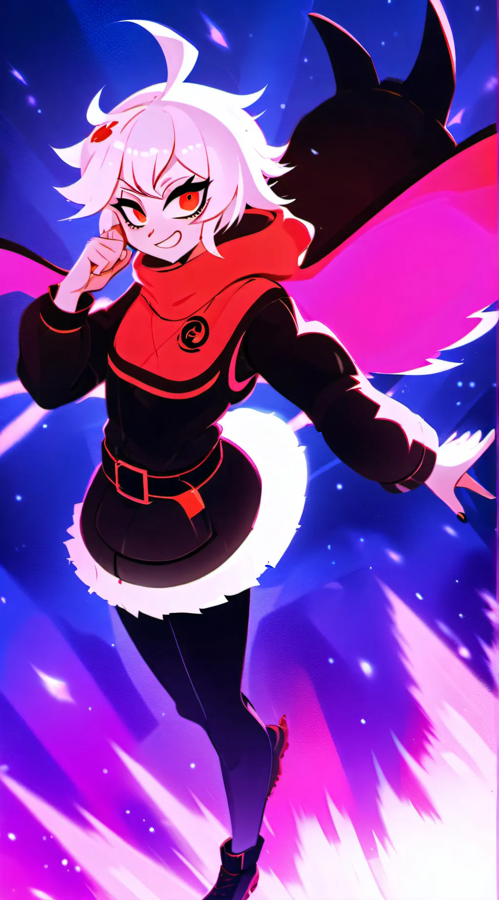 ai character: Angel Dust background