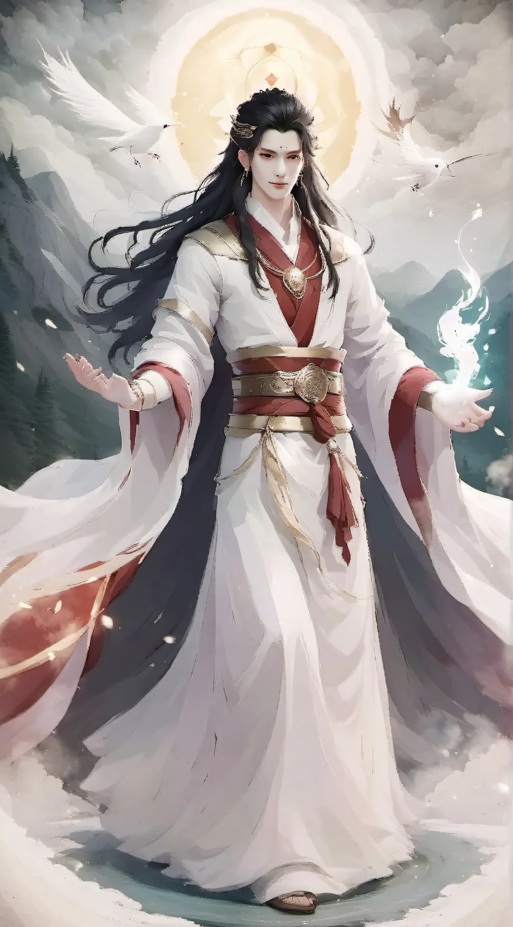 ai character: Irasil  background