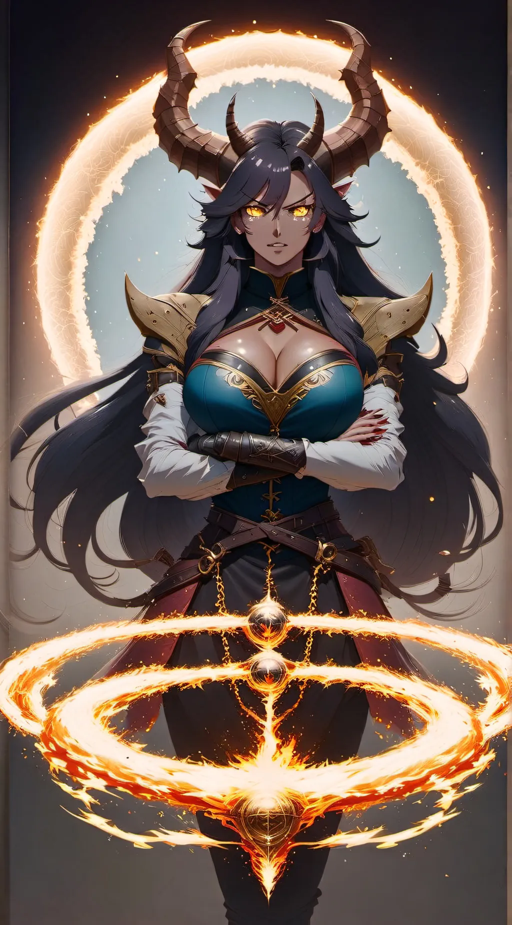 ai character: Asteroth  background