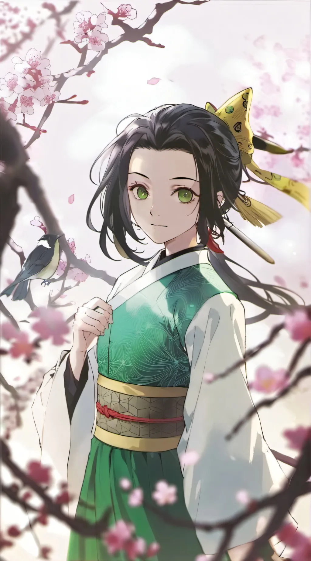 ai character: shinobu background