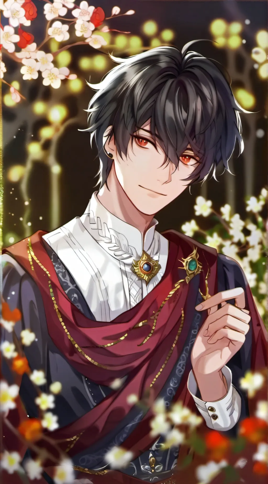 ai character: Hiroshima background