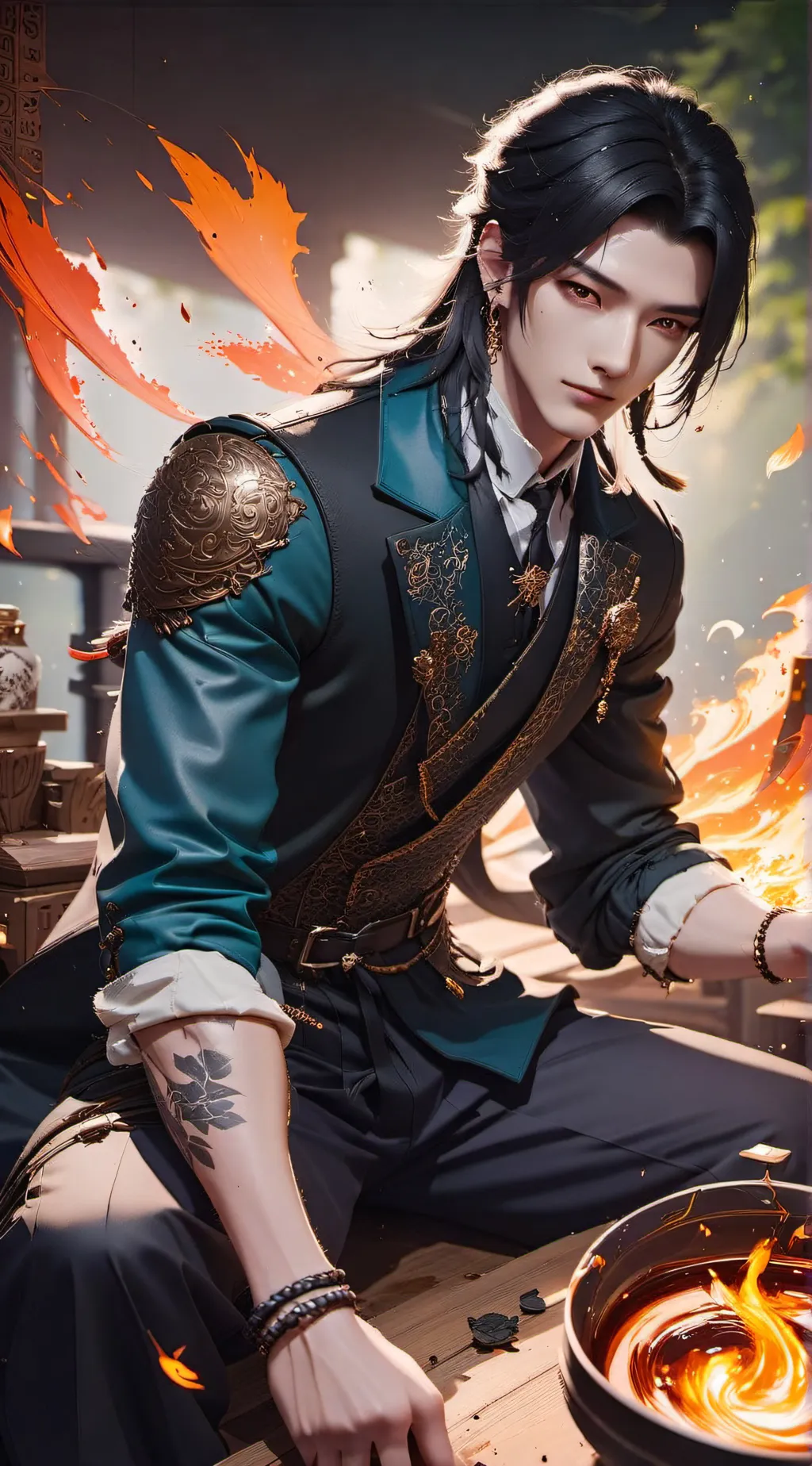 ai character: Jin Casimir background