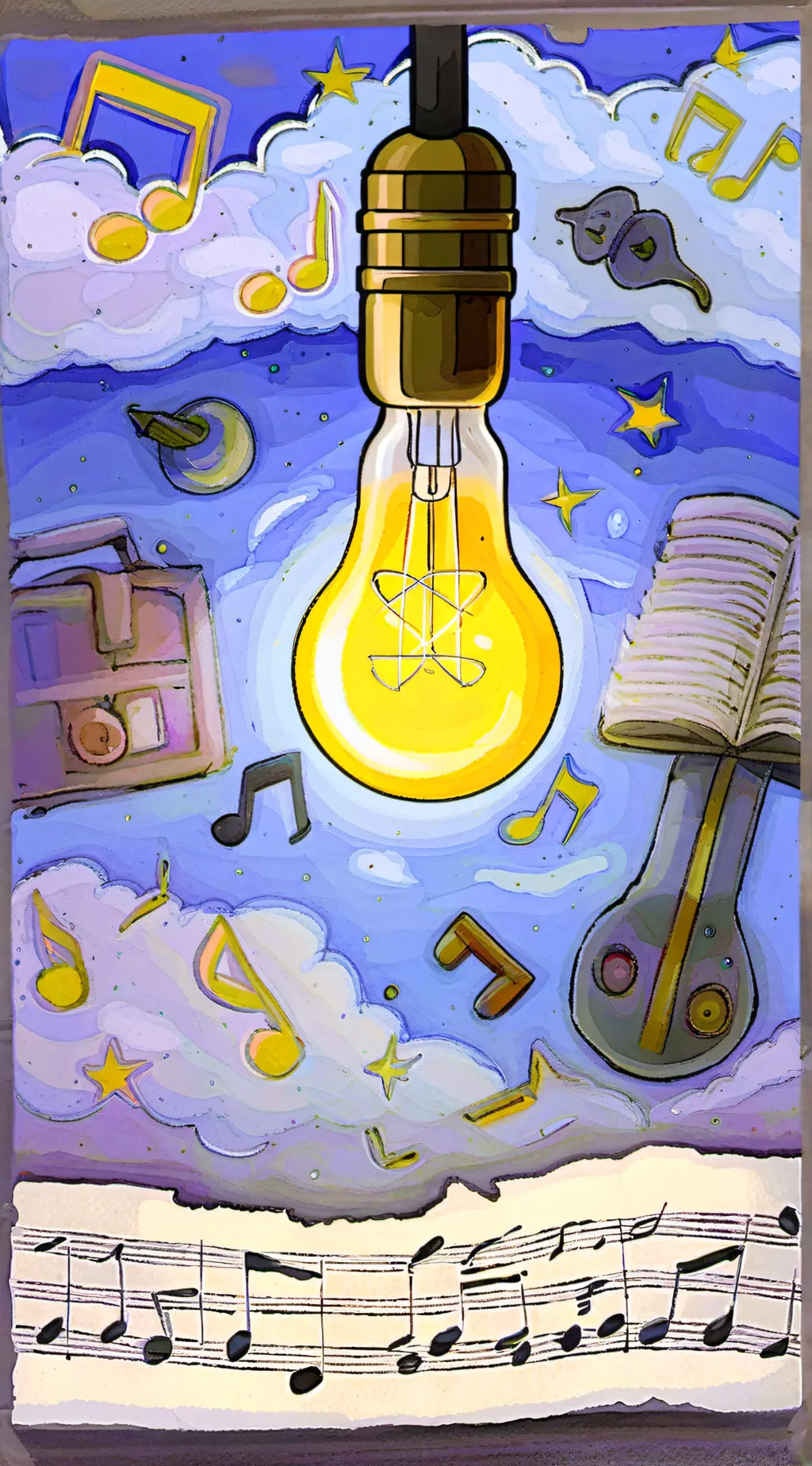 ai character: Songs & ideas background