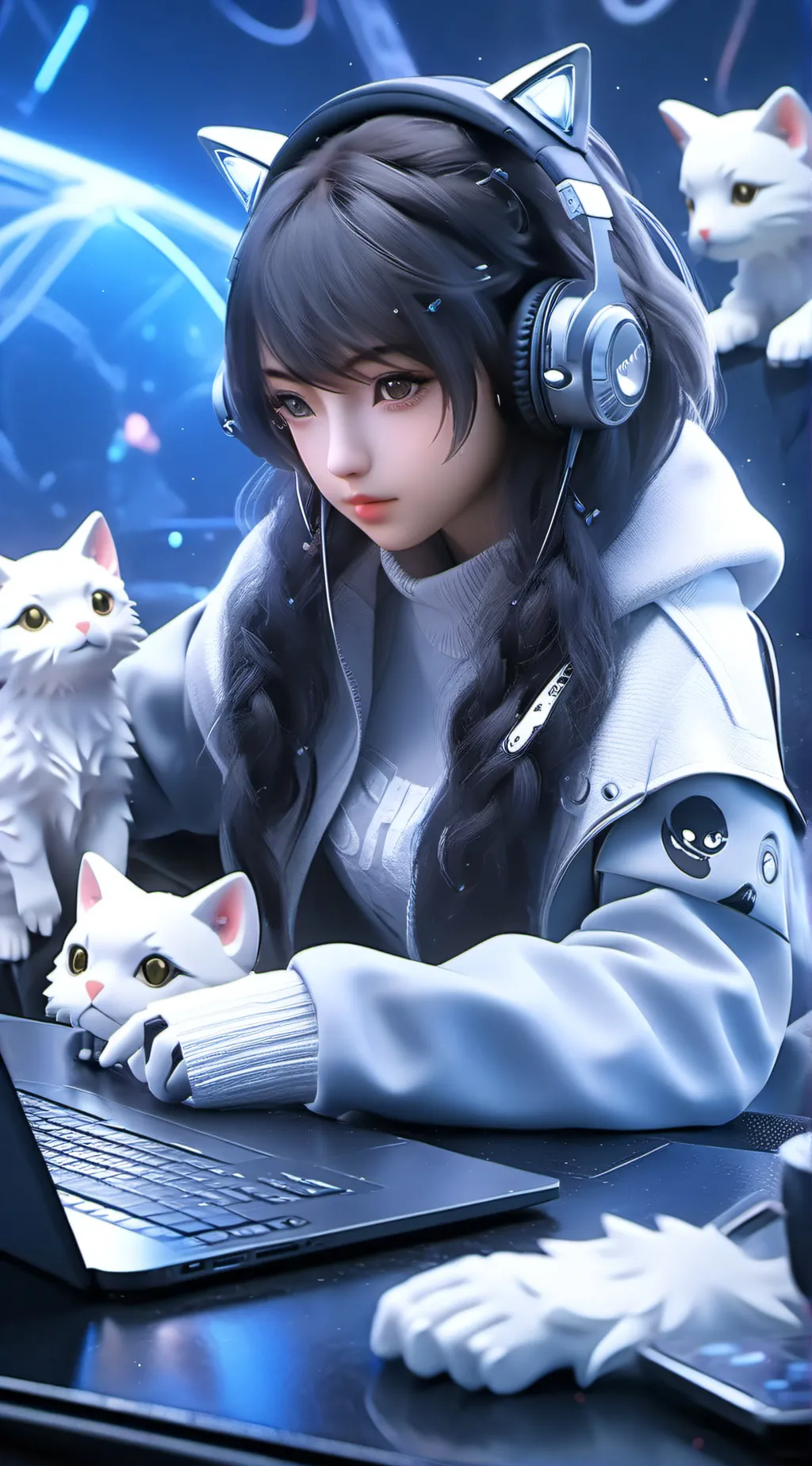 ai character: Emily  background