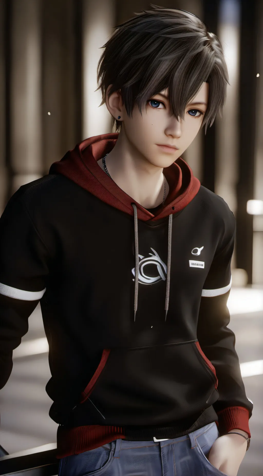ai character: aaron background
