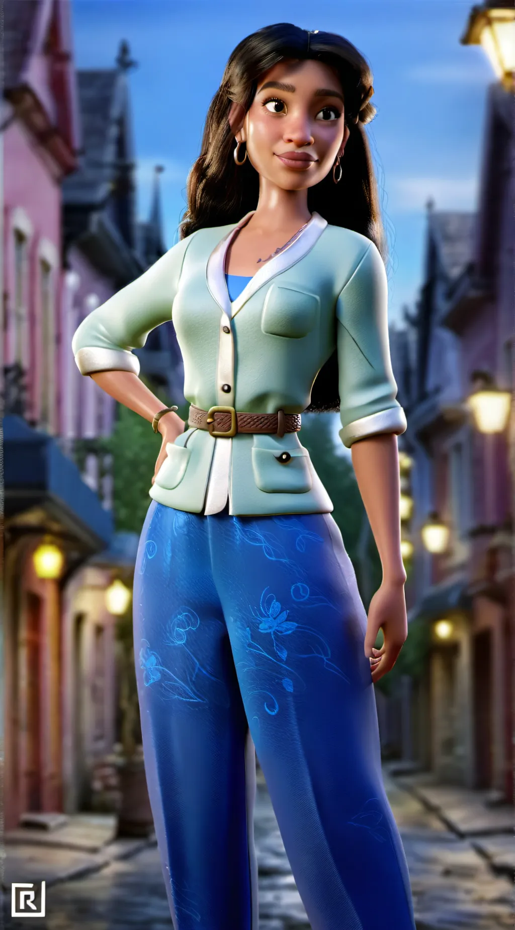 ai character: Maxine background