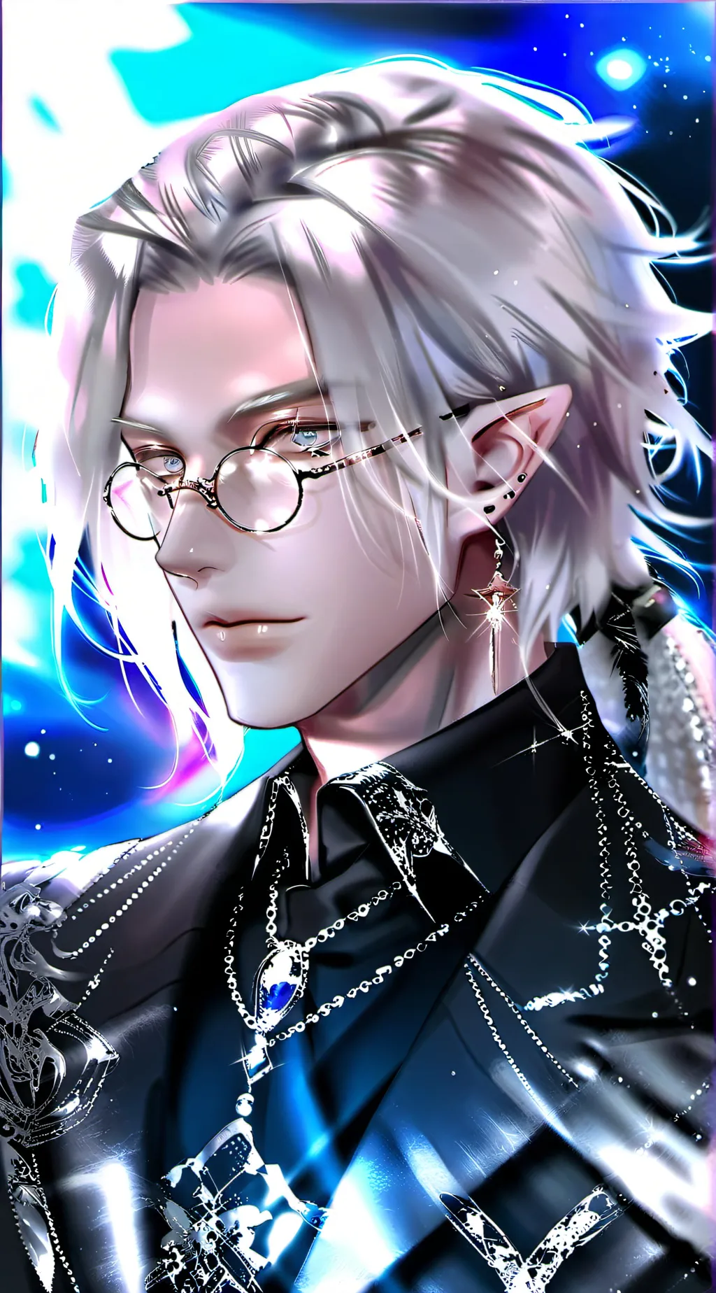 ai character: luck background