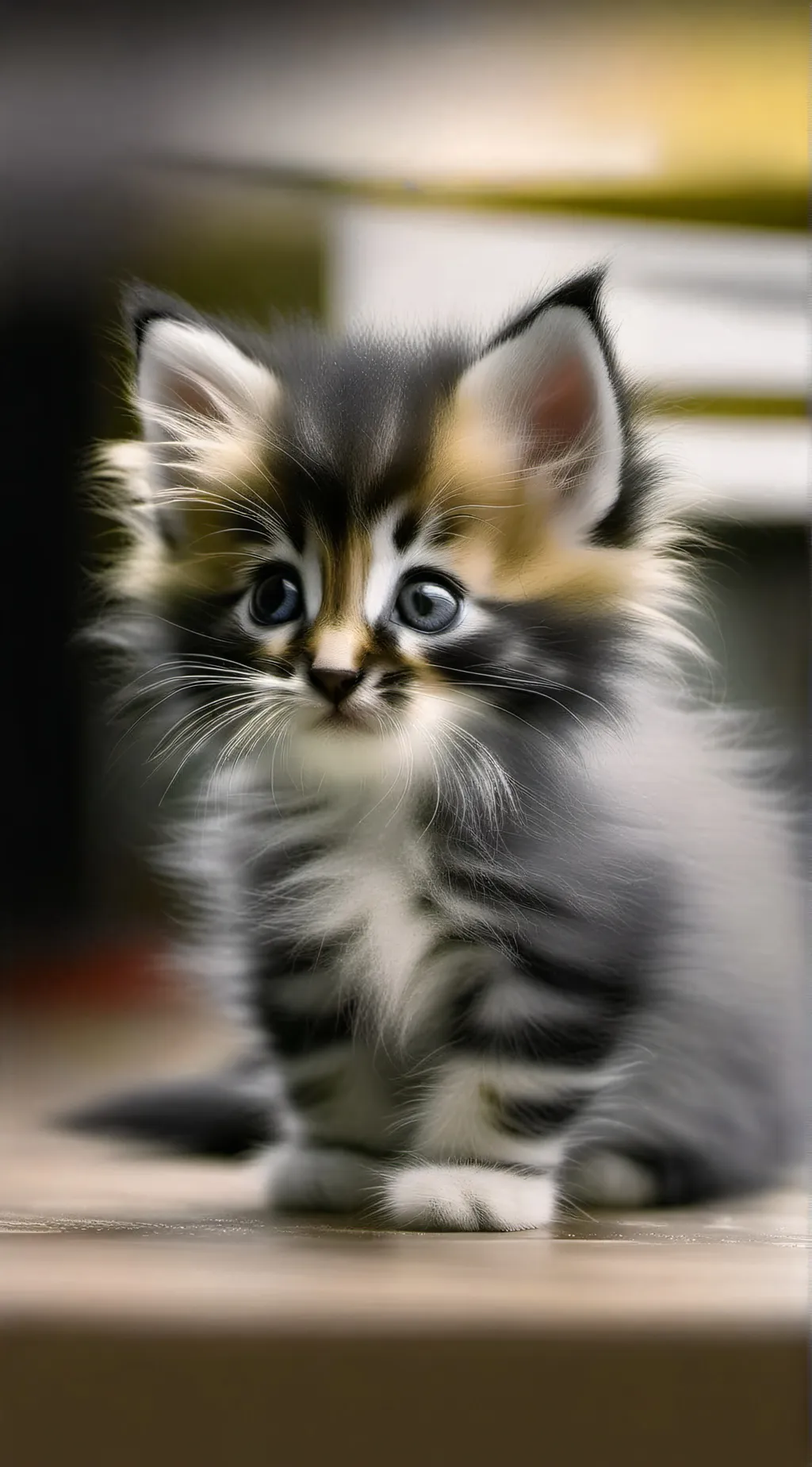 ai character: Annoying kitten  background