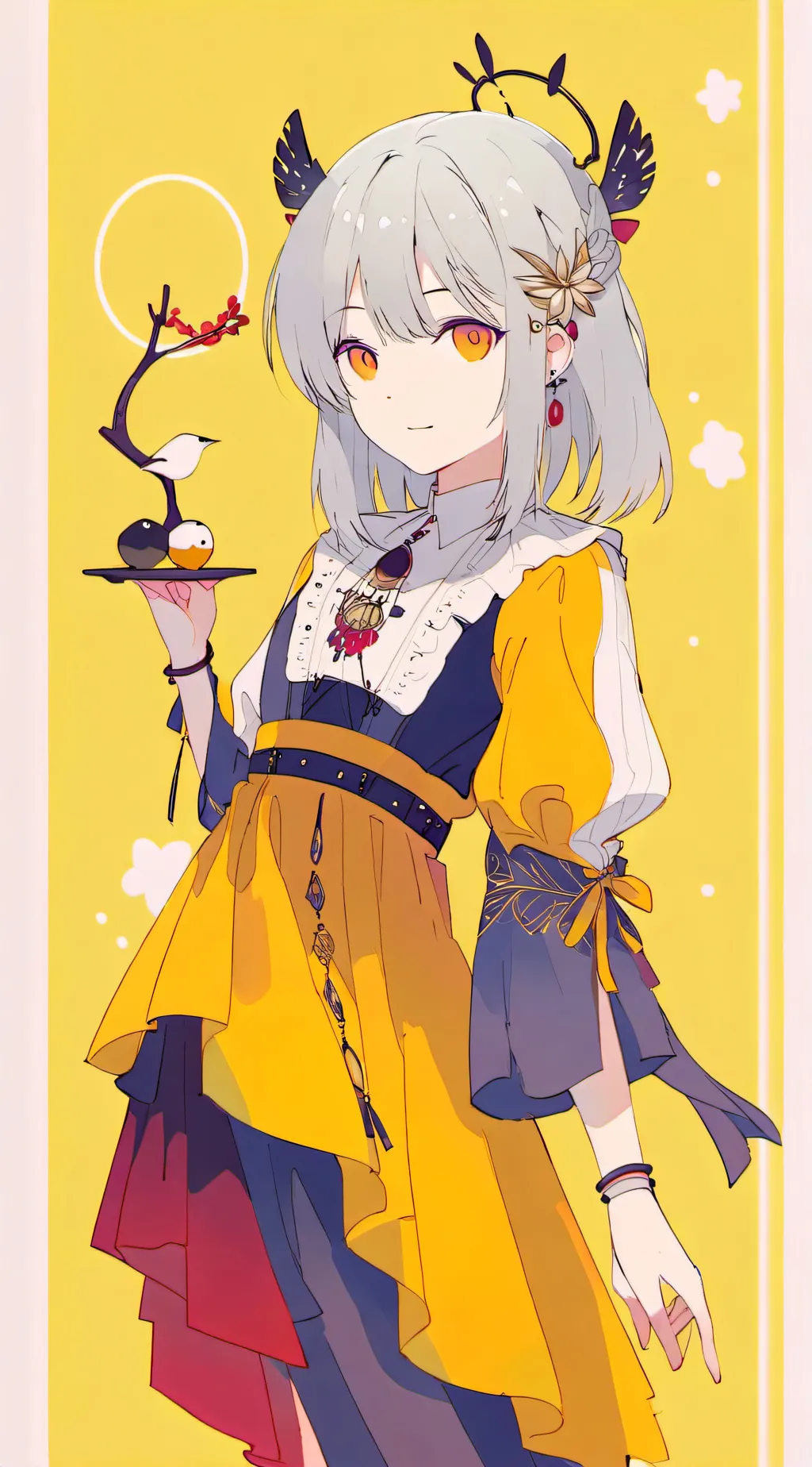 ai character: Ray background