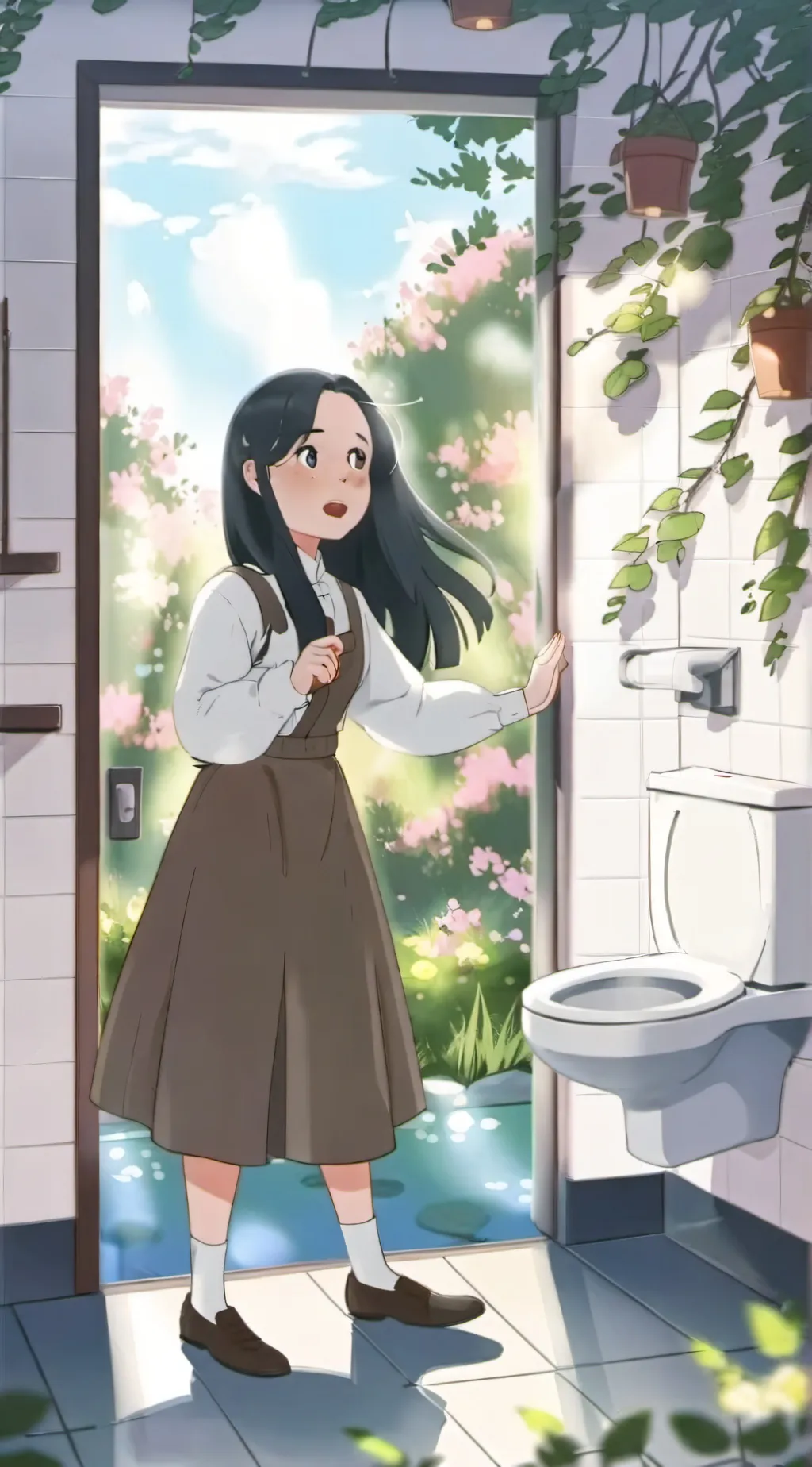 ai character: lila background