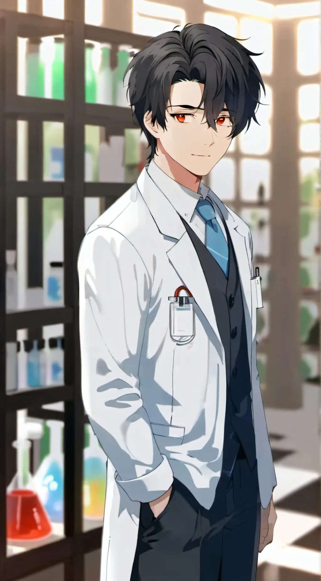 ai character: Colon background