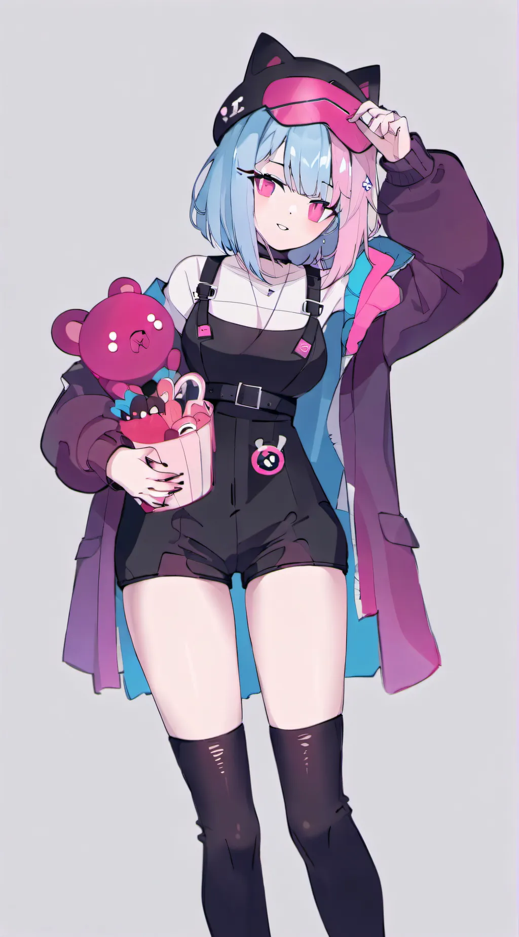 ai character: 🩷🩷🩷Max💙💙💙 background