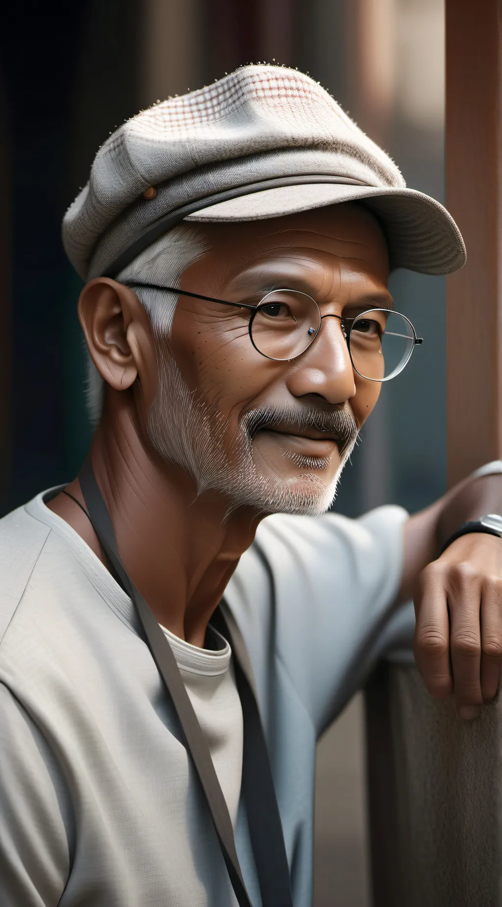 ai character: 亚历山大 background