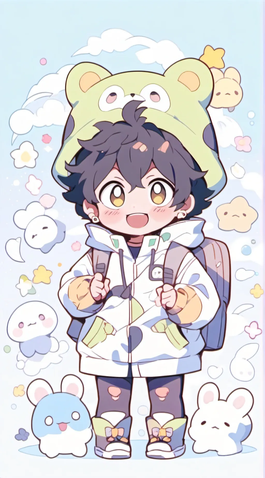 ai character: mha background