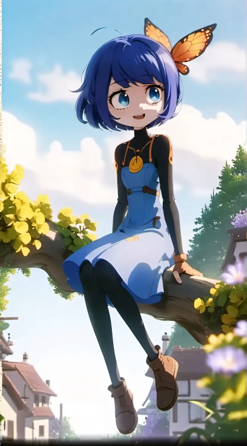 ai character: Muzi Lacemen  background