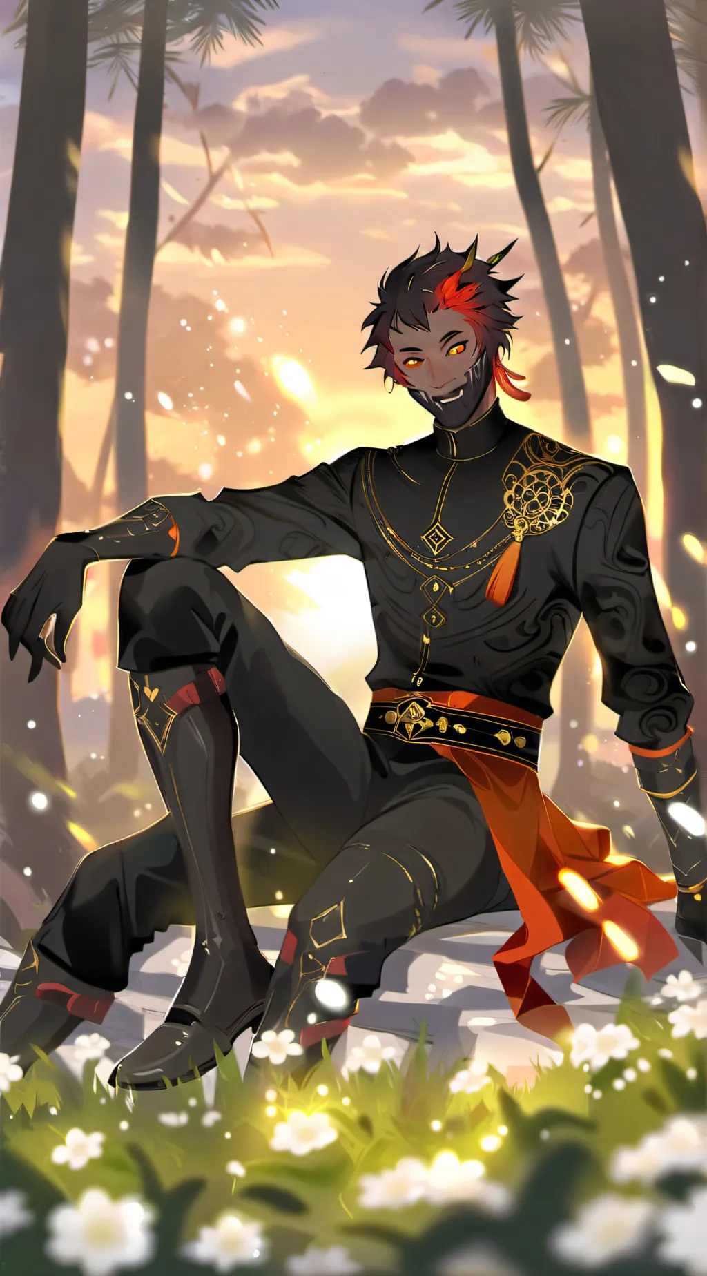 ai character: hh but gay background