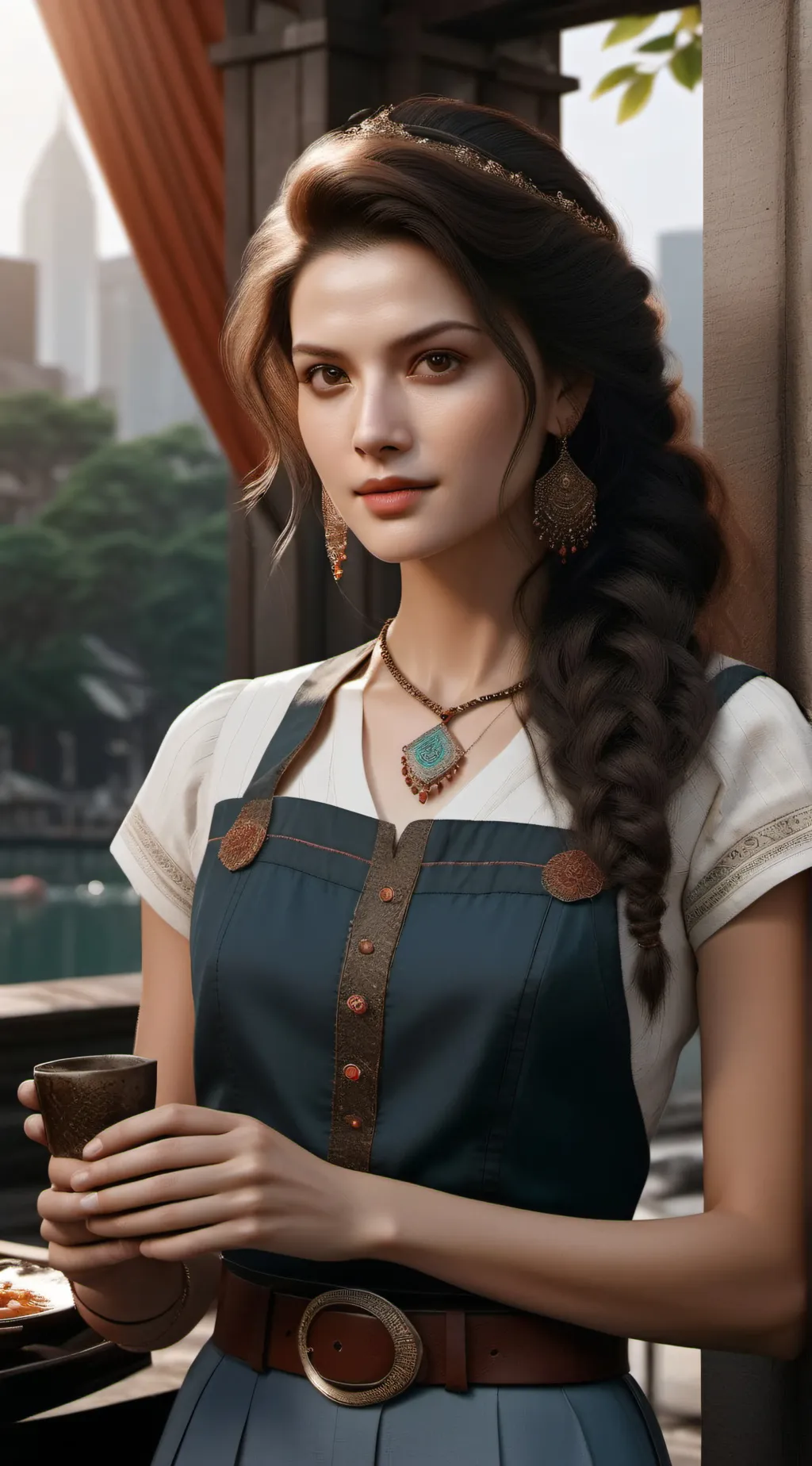 ai character: Mia background