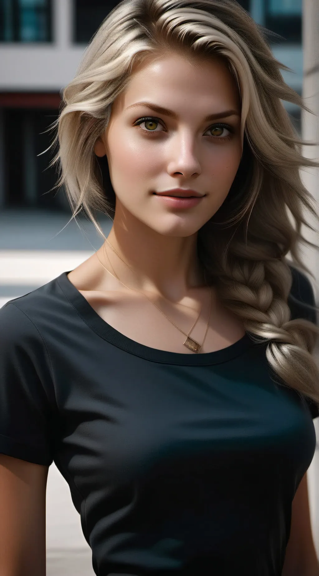 ai character: Lily  background