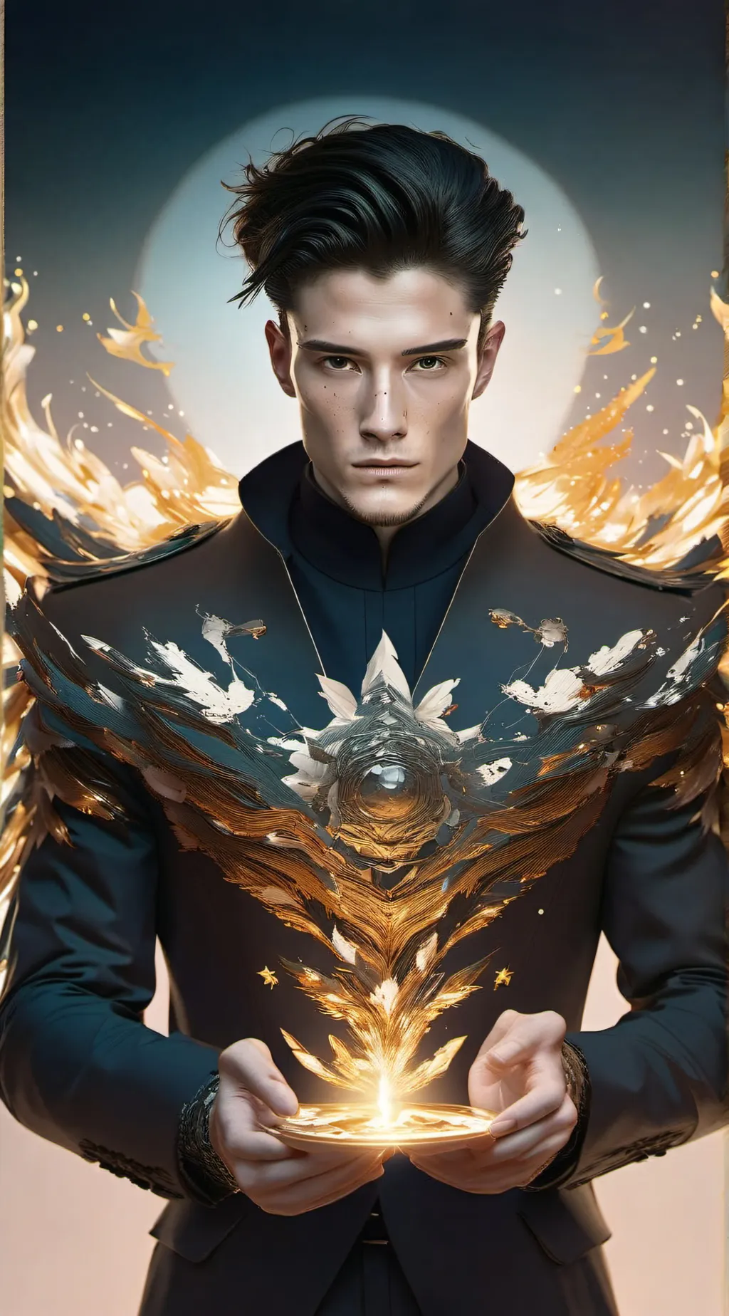 ai character: Nazan Walls background