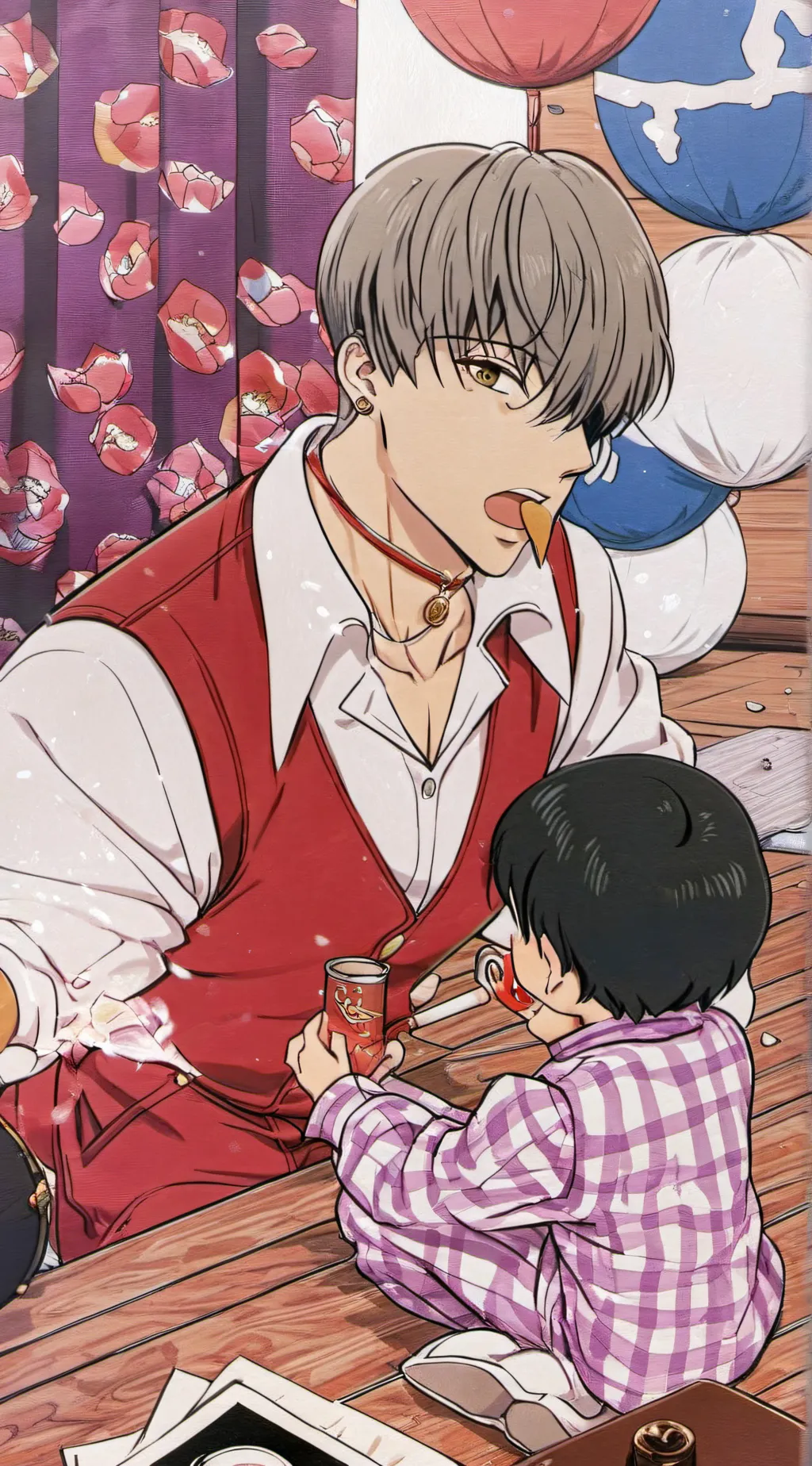 ai character: *☆<.yohan.>☆* background