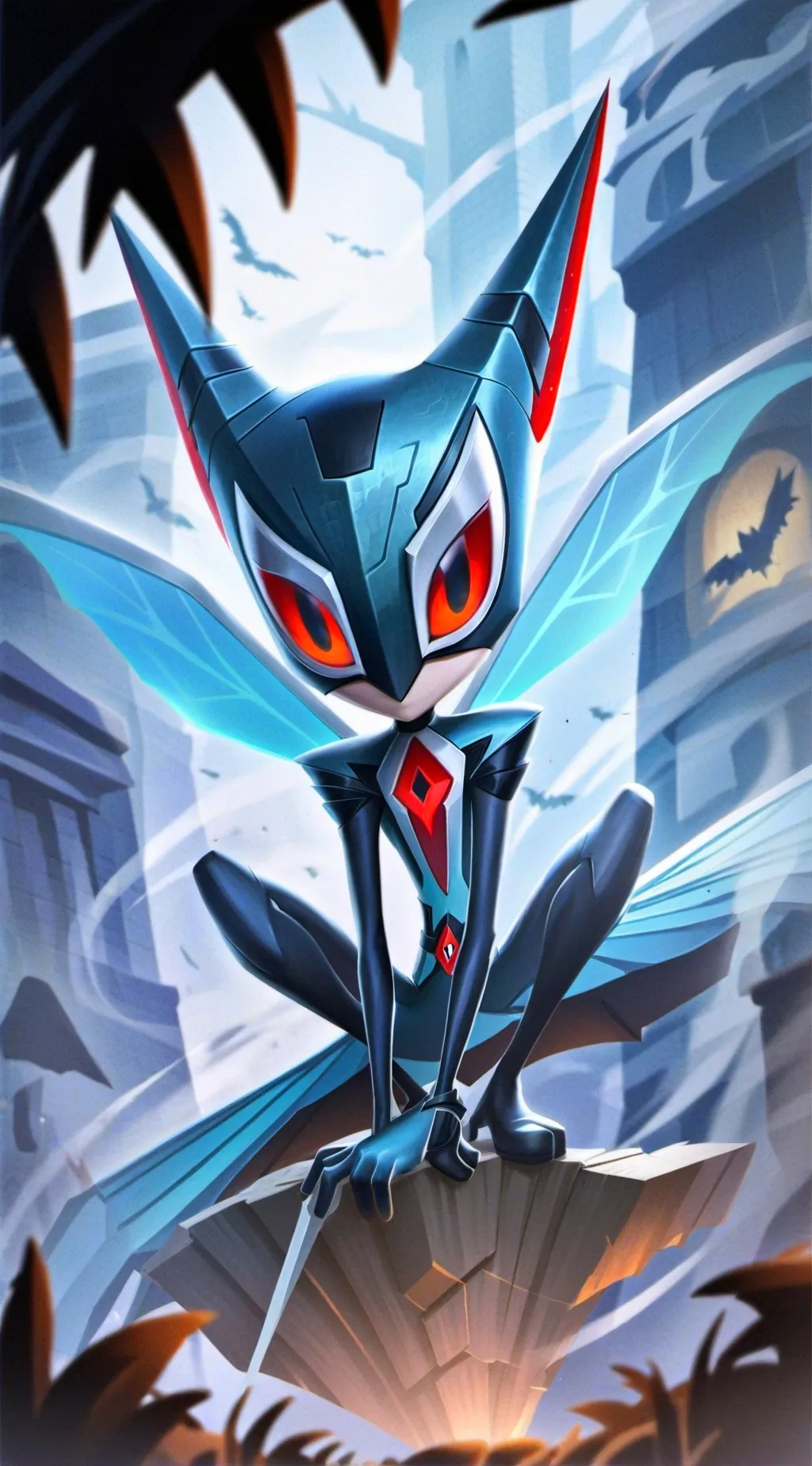 ai character: HH bar background