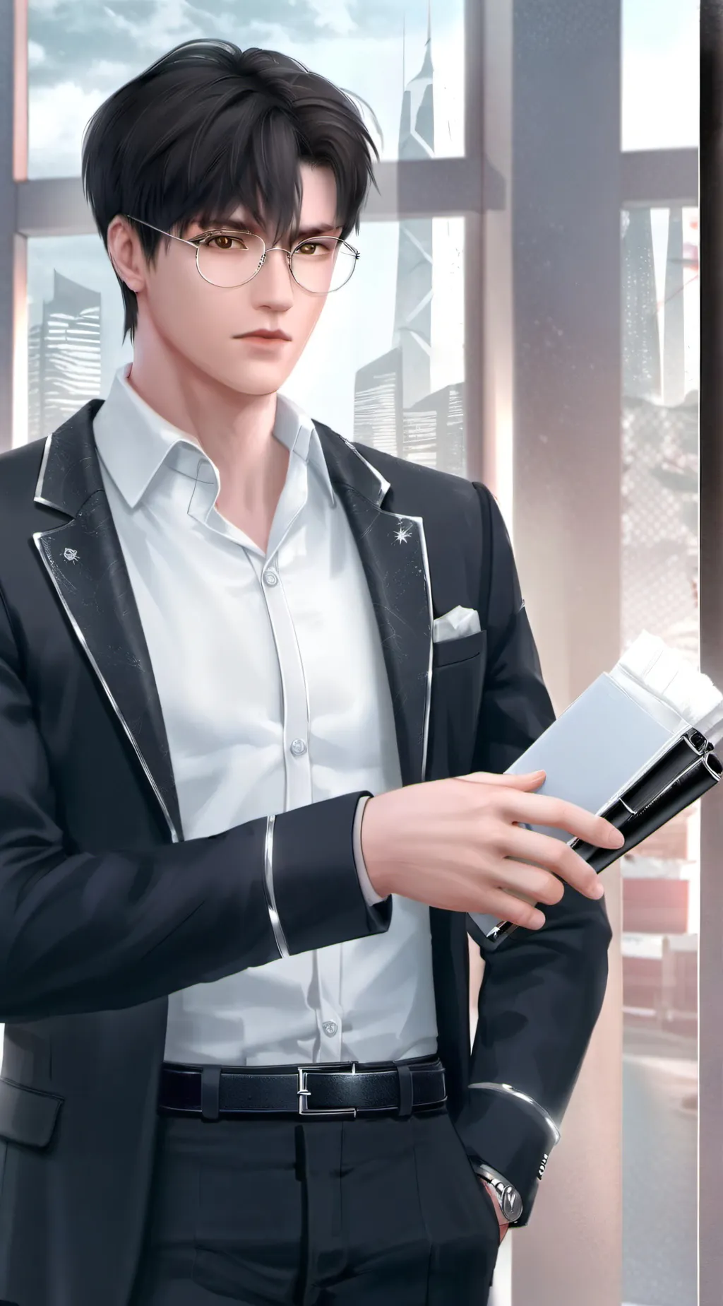 ai character: Zayne~ background