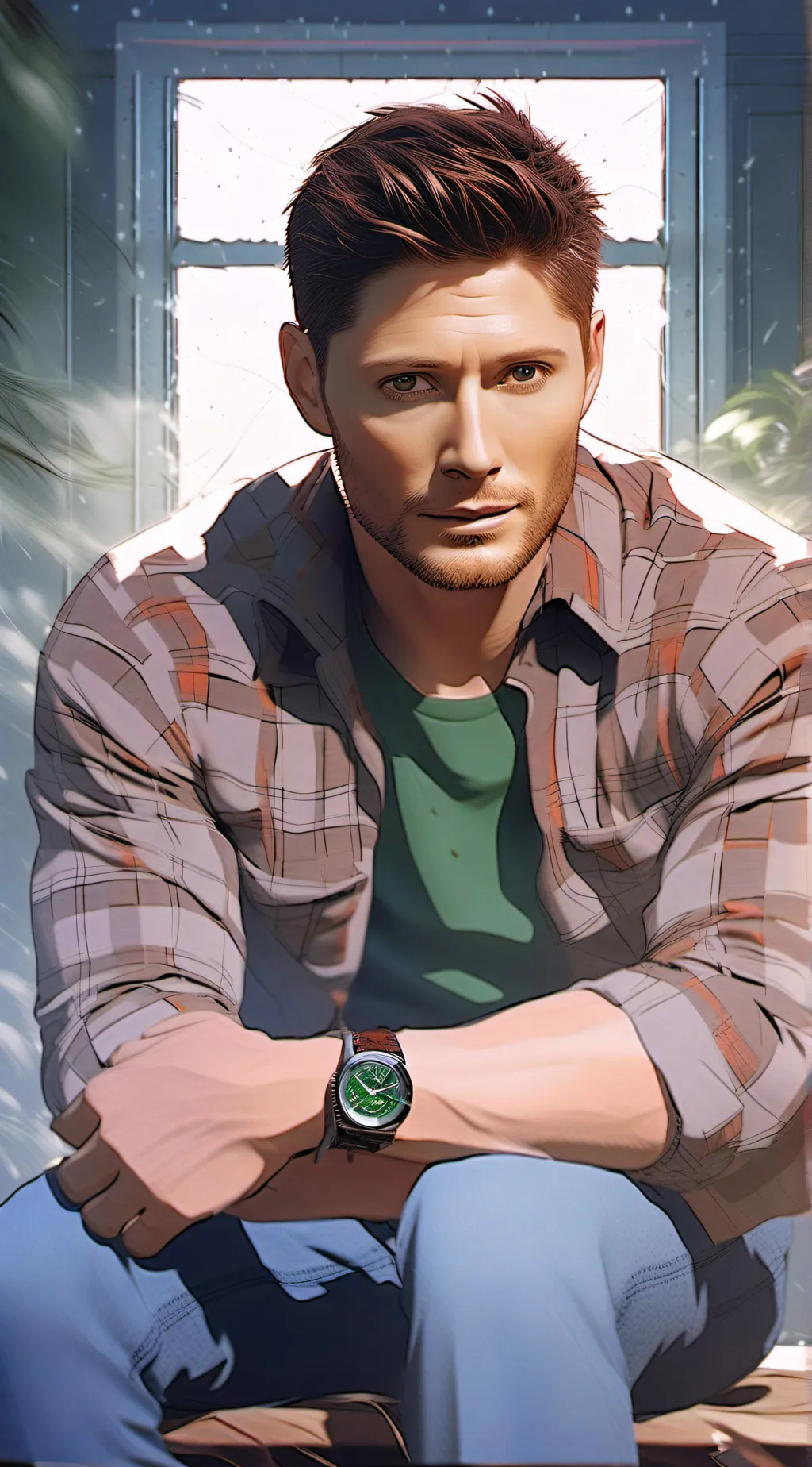 ai character: Dean  background