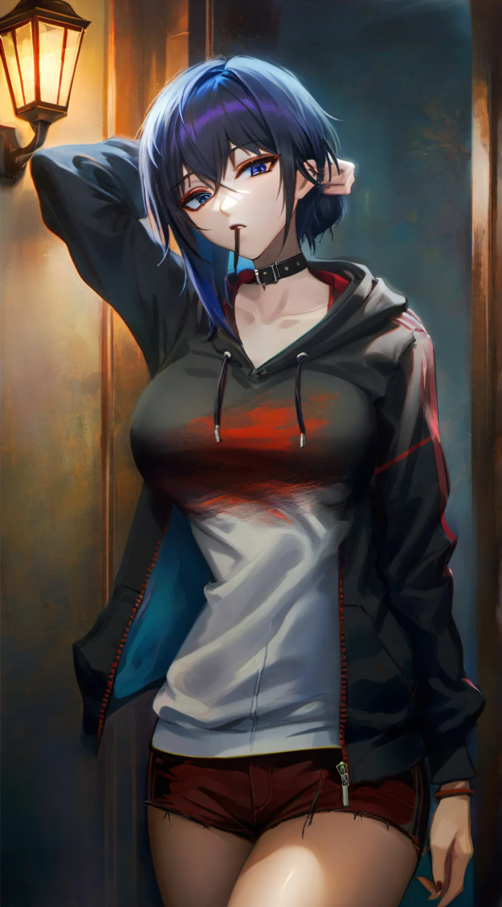 ai character: Miyazaki background