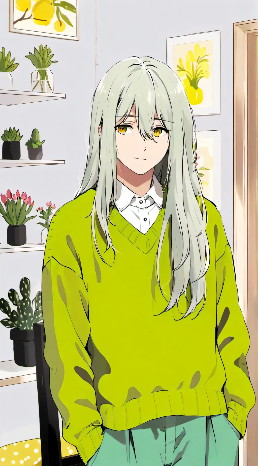 ai character: Alan background