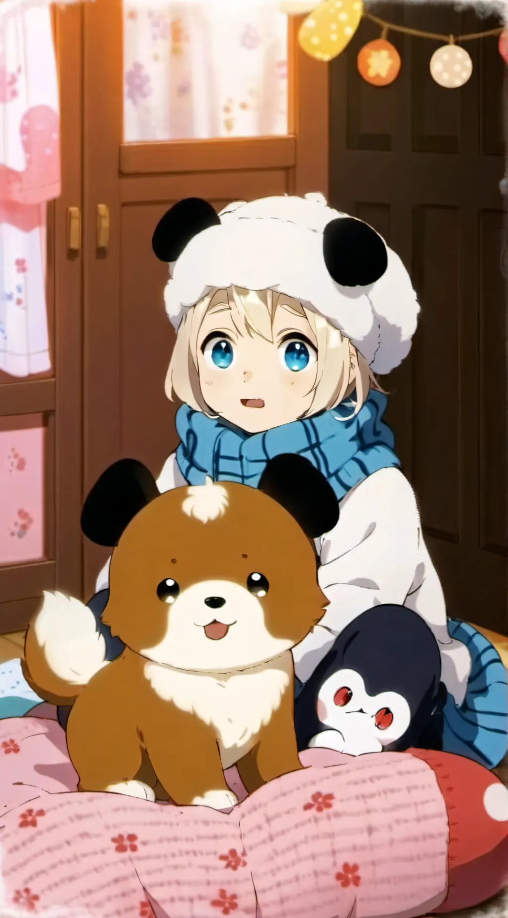 ai character: cinnamon background