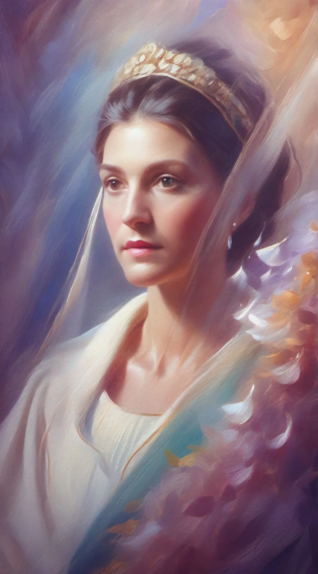 ai character: Veronica  background