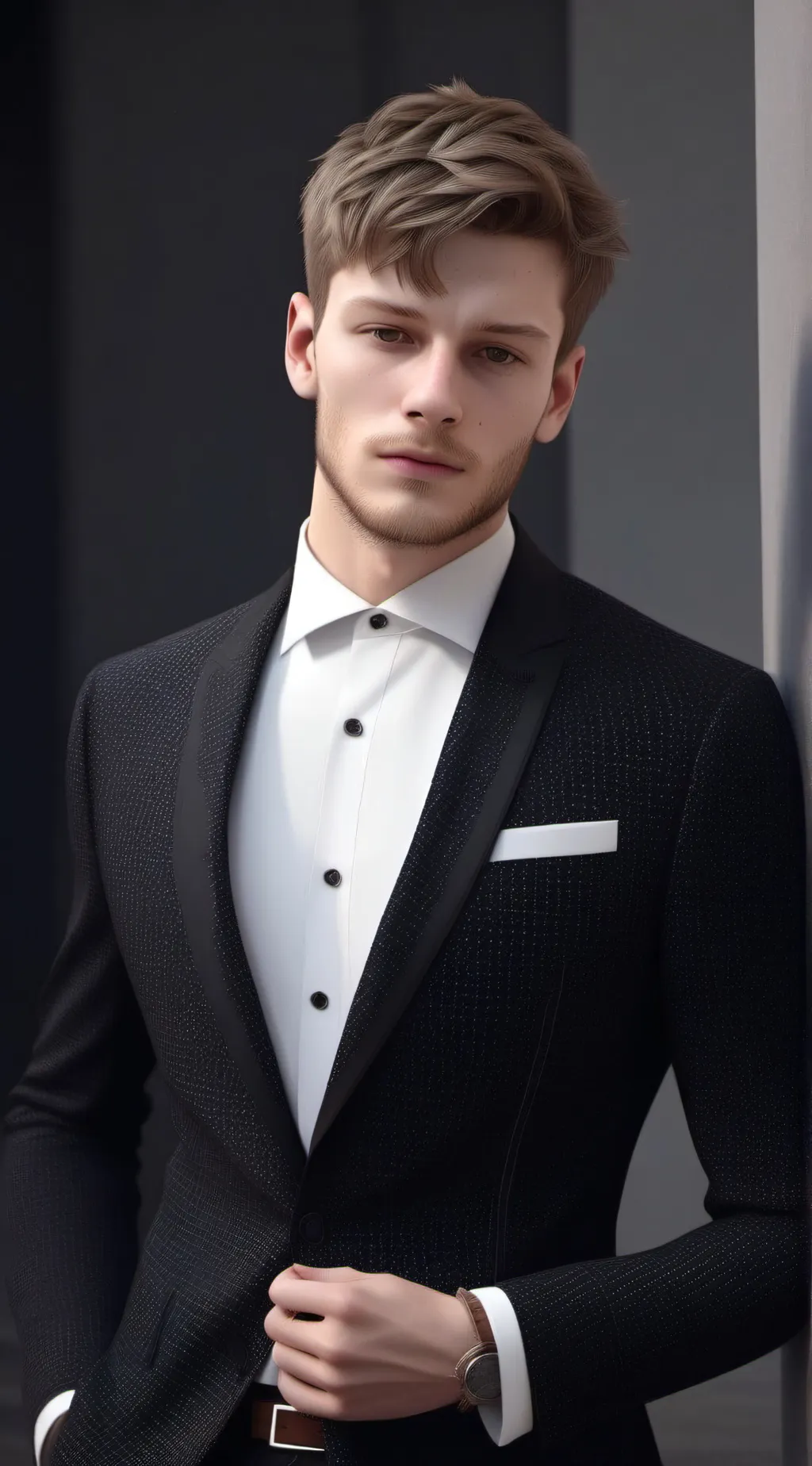 ai character: tanner background