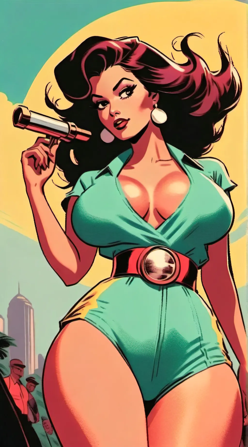 ai character: Scarlett background