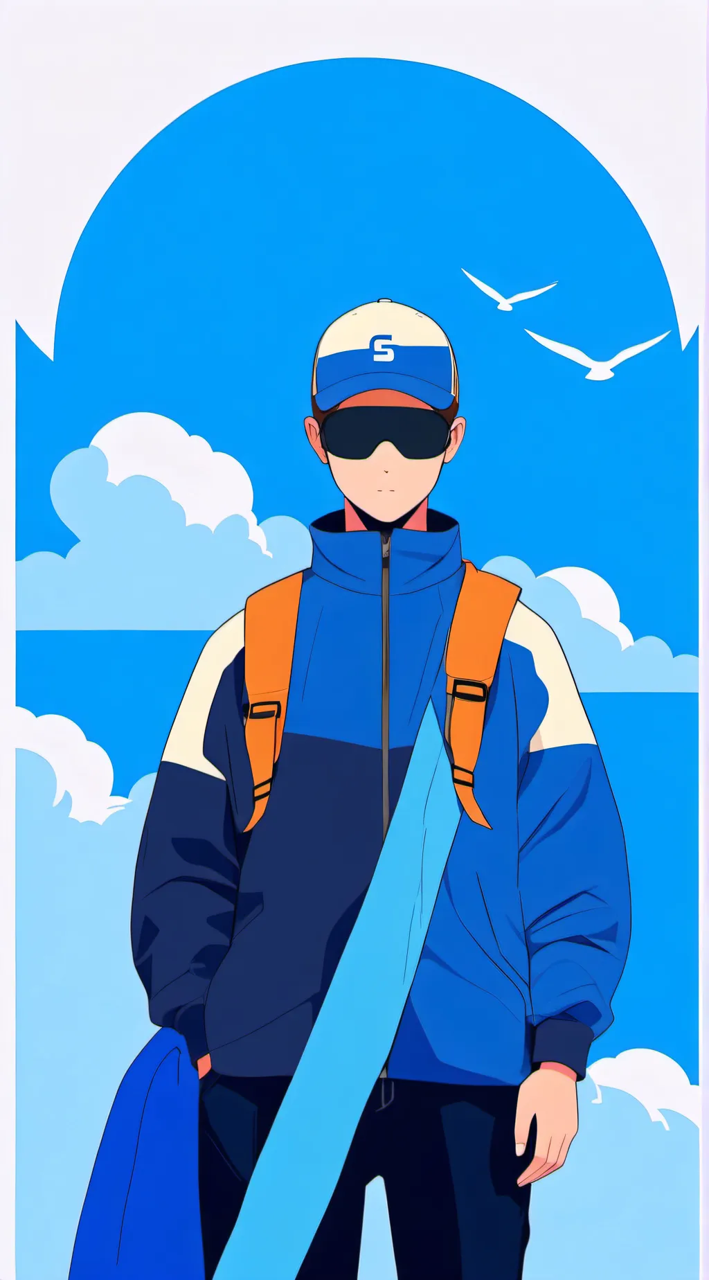 ai character: Boruto world background