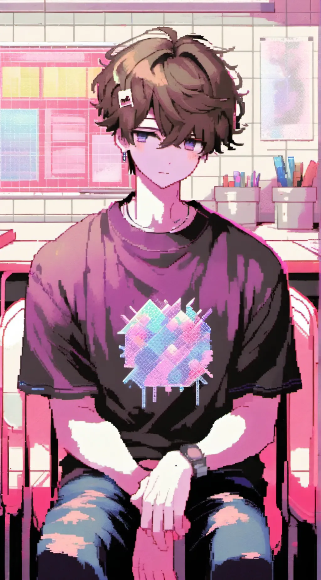 ai character: Raphael background