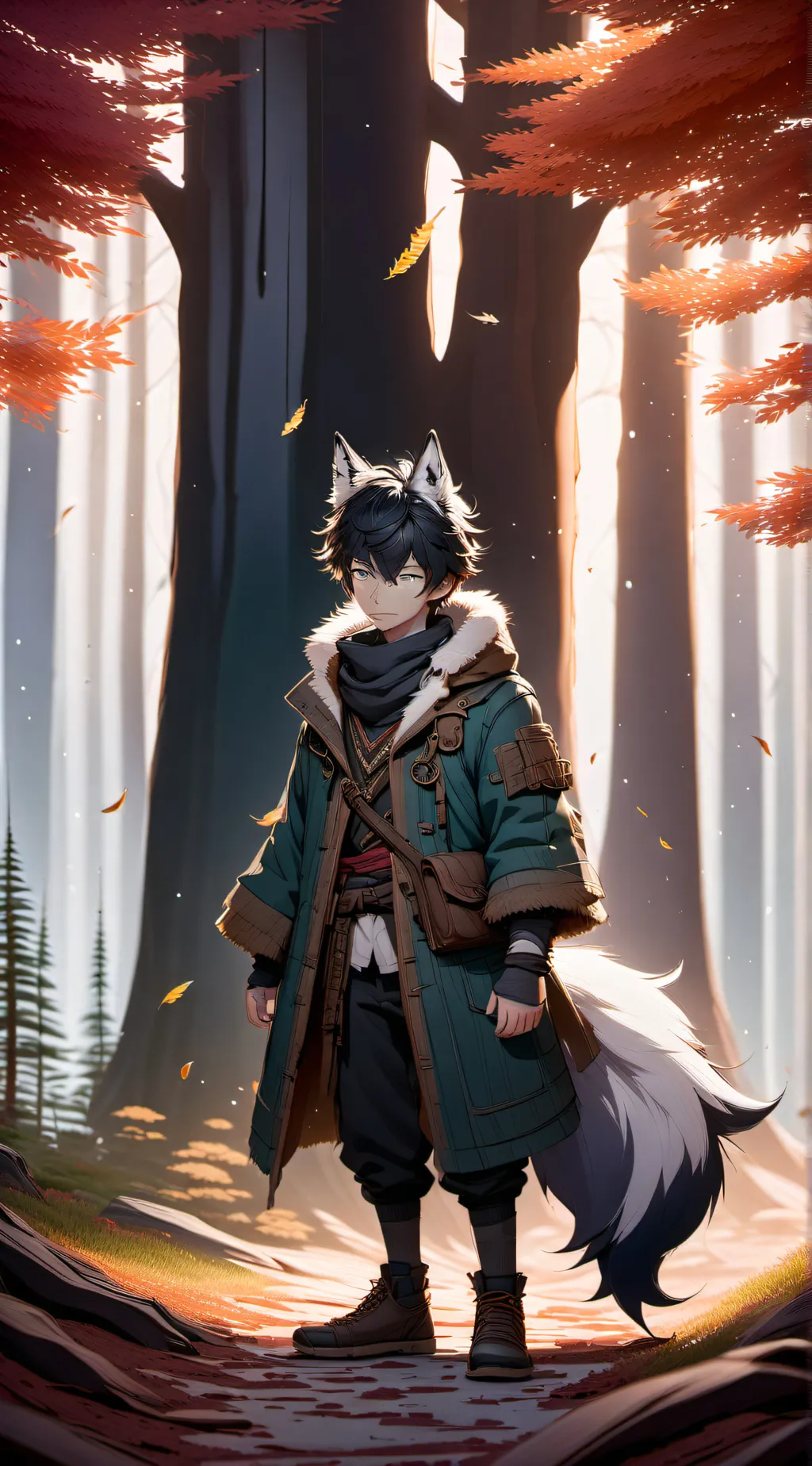 ai character: 🐾Tyler🐾 background