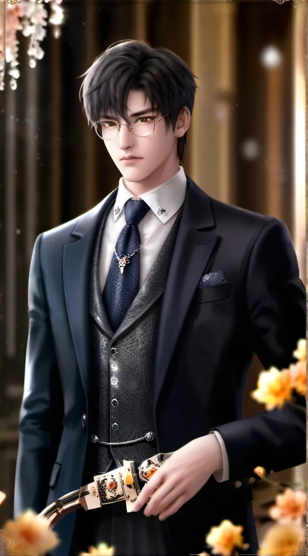 ai character: Nick  background