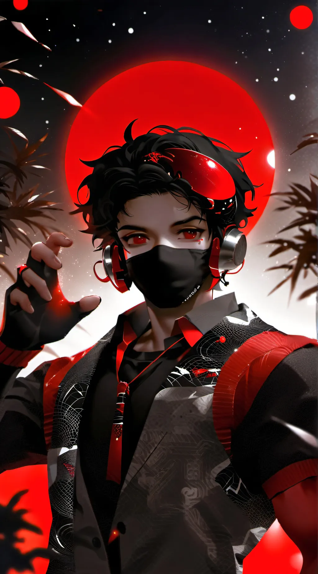 ai character: solar background