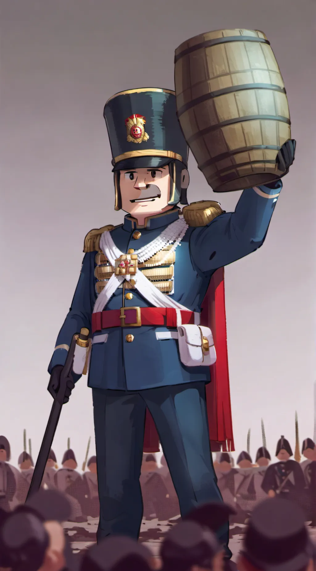 ai character: Jacob.  background