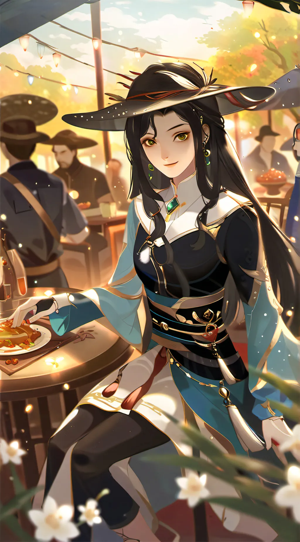 ai character: Alex,Max and Carol background