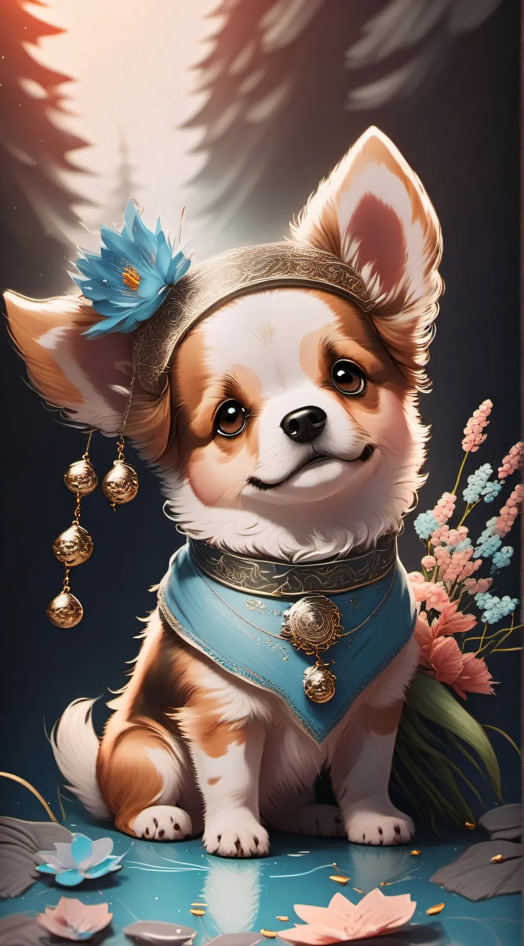 ai character: draco's pup background